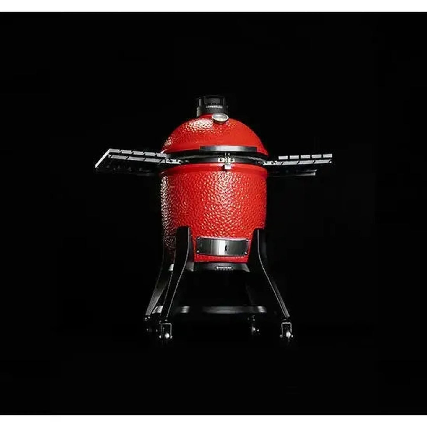 Kamado Joe Classic Joe Series III 18" Red Ceramic Kamado Charcoal Grill With Cart