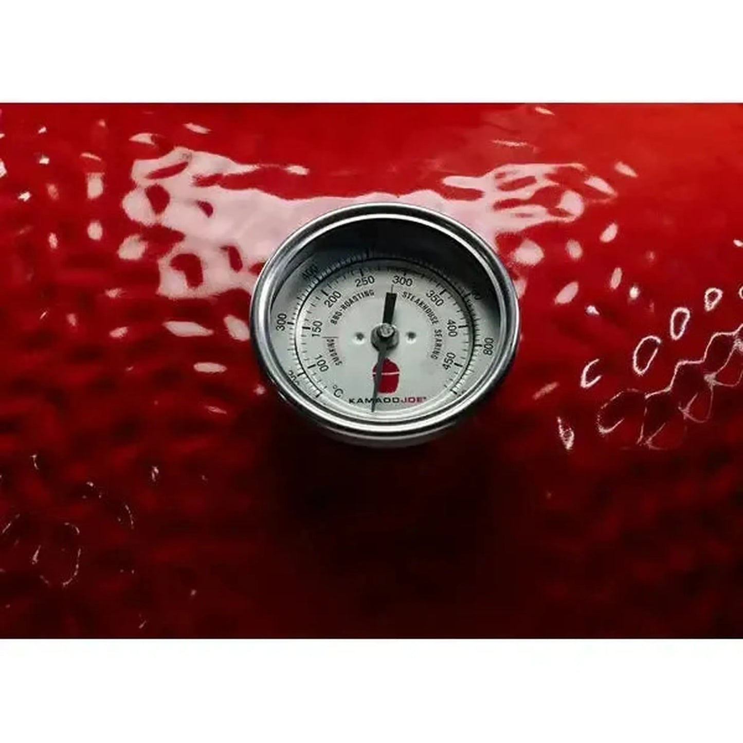 Kamado Joe Classic Joe Series III 18" Red Standalone Ceramic Kamado Charcoal Grill