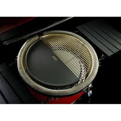 Kamado Joe Half Moon Cast Iron Reversible Griddle for Classic Joe Series Grills