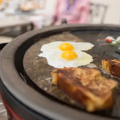 Kamado Joe Half Moon Soapstone Cooking Surface for Classic Joe Series Grills