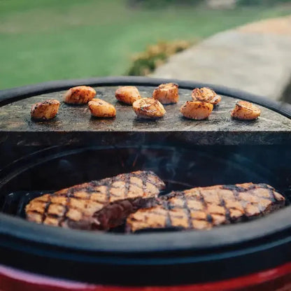 Kamado Joe Half Moon Soapstone Cooking Surface for Classic Joe Series Grills