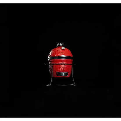 Kamado Joe Joe Jr. 13" Red Ceramic Charcoal Grill On Stand