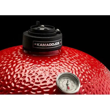 Kamado Joe Joe Jr. 13" Red Ceramic Charcoal Grill On Stand