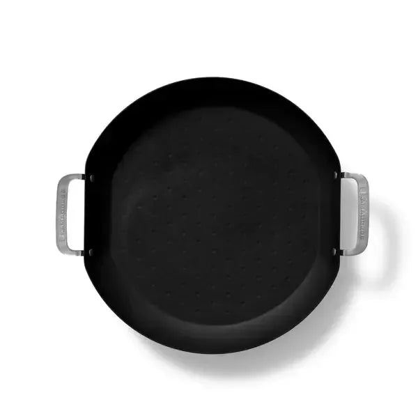 Kamado Joe Karbon Steel 18" Pre-Seasoned Carbon Steel Paella Pan
