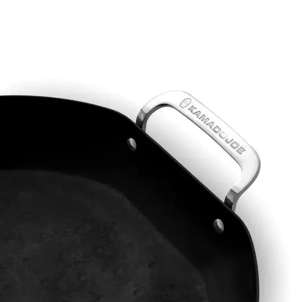 Kamado Joe Karbon Steel 18" Pre-Seasoned Carbon Steel Paella Pan