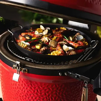 Kamado Joe Karbon Steel 18" Pre-Seasoned Carbon Steel Paella Pan