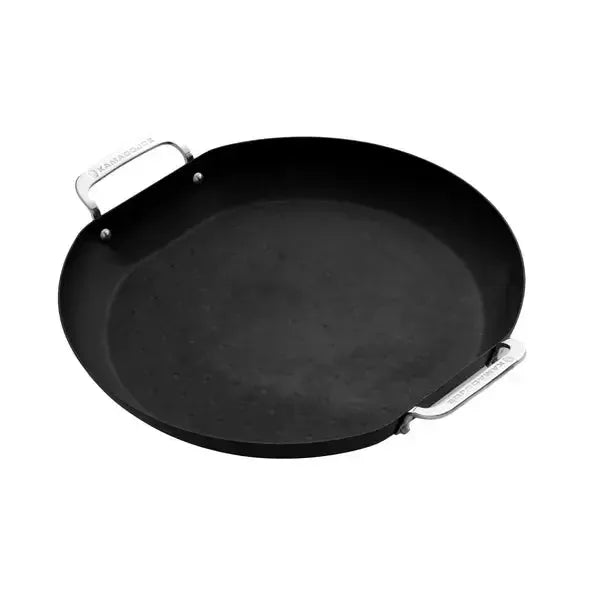 Kamado Joe Karbon Steel 18" Pre-Seasoned Carbon Steel Paella Pan