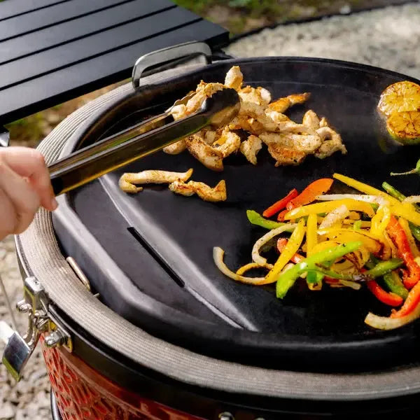 Kamado Joe Karbon Steel 19" Pre-Seasoned Carbon Steel Griddle for Classic Joe Series and Konnected Joe Grills