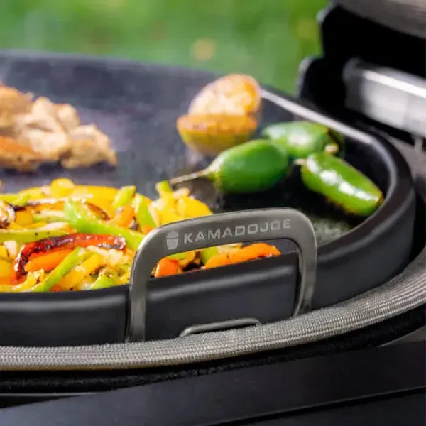 Kamado Joe Karbon Steel 19" Pre-Seasoned Carbon Steel Griddle for Classic Joe Series and Konnected Joe Grills