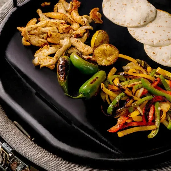 Kamado Joe Karbon Steel 19" Pre-Seasoned Carbon Steel Griddle for Classic Joe Series and Konnected Joe Grills