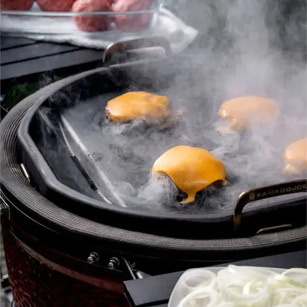 Kamado Joe Karbon Steel 19" Pre-Seasoned Carbon Steel Griddle for Classic Joe Series and Konnected Joe Grills