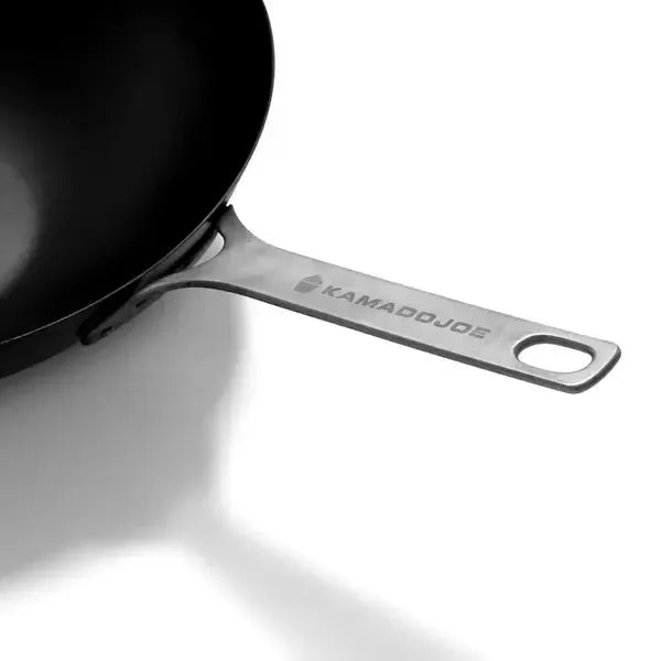 Kamado Joe Karbon Steel 27" Pre-Seasoned Carbon Steel Wok