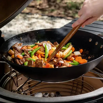 Kamado Joe Karbon Steel 27" Pre-Seasoned Carbon Steel Wok