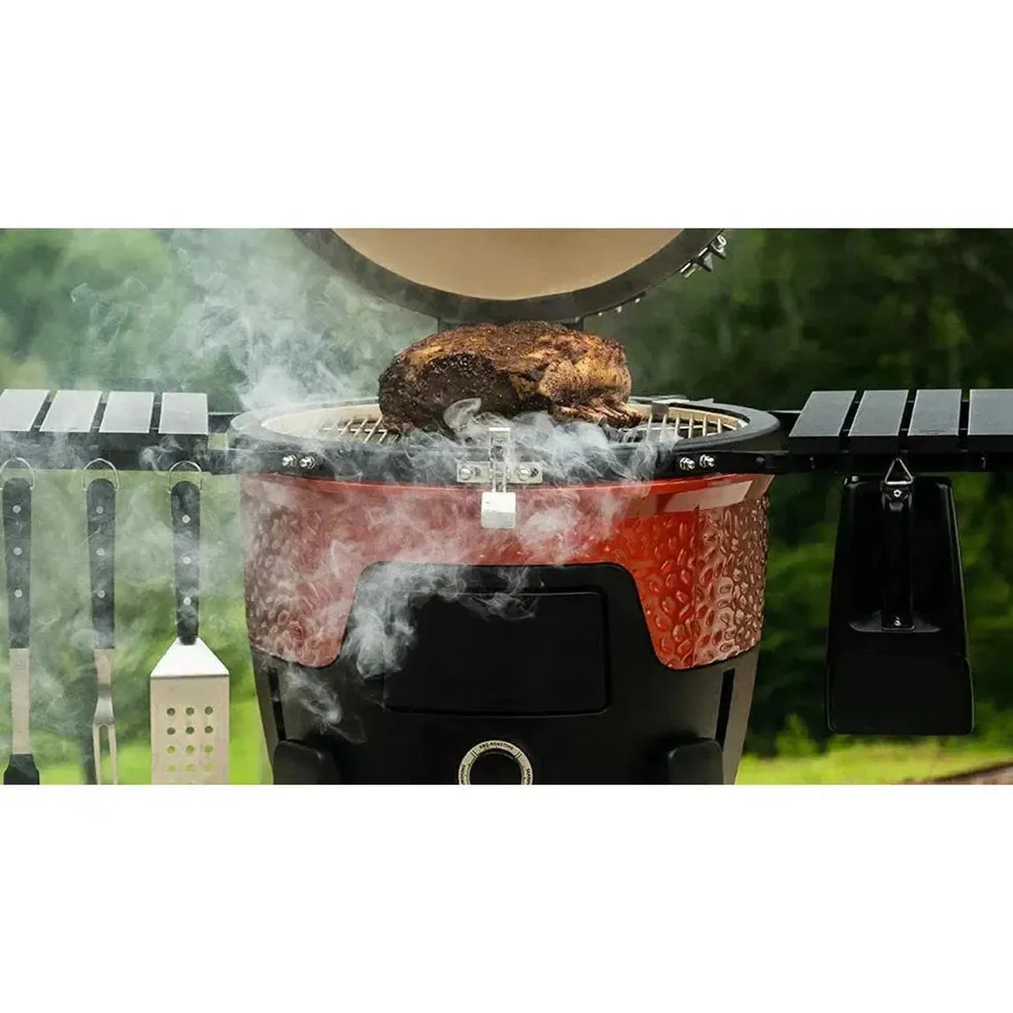 Kamado Joe Pellet Joe 18" Red Ceramic Pellet Grill