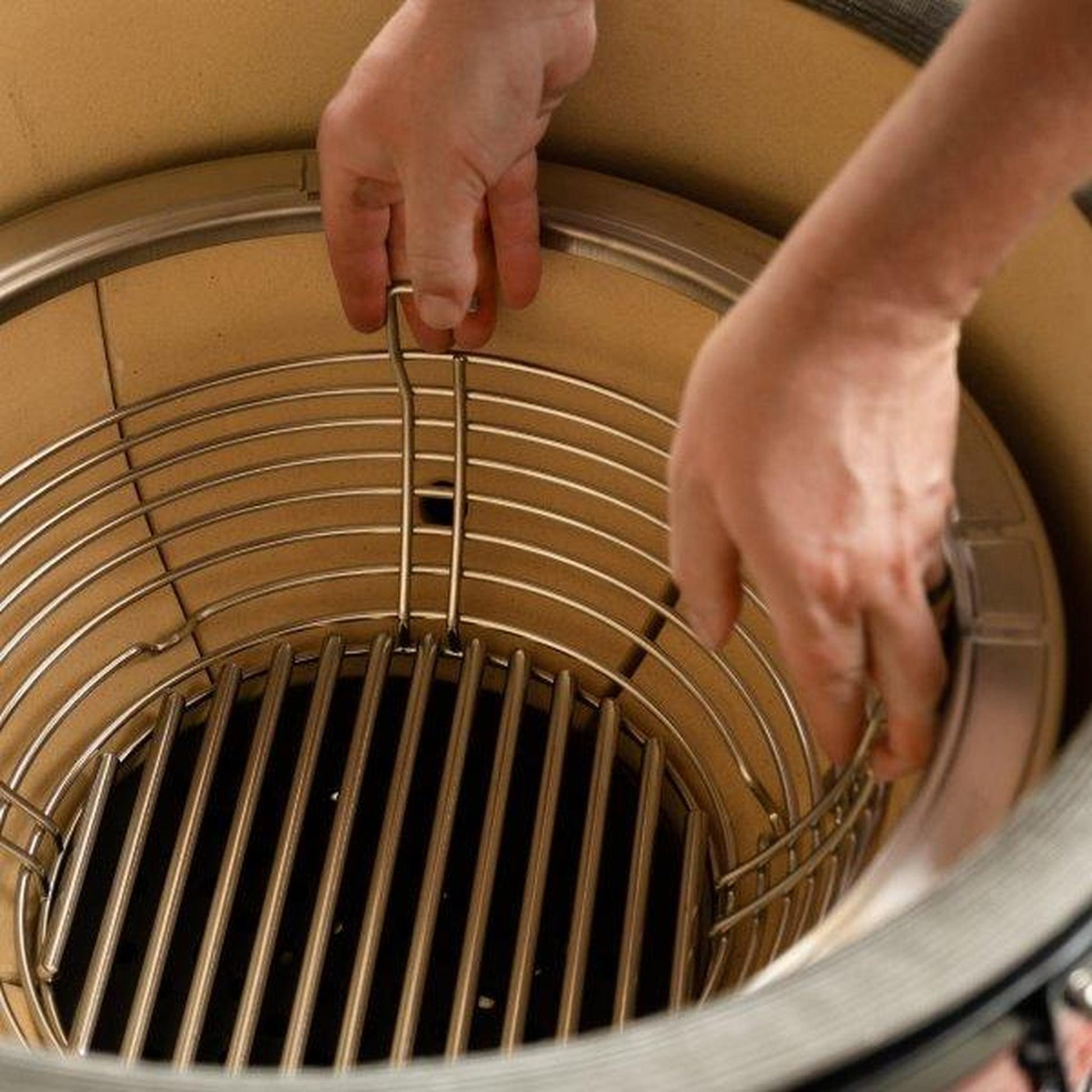 Kamado Joe Stainless Steel Charcoal Basket for Big Joe Series Grills