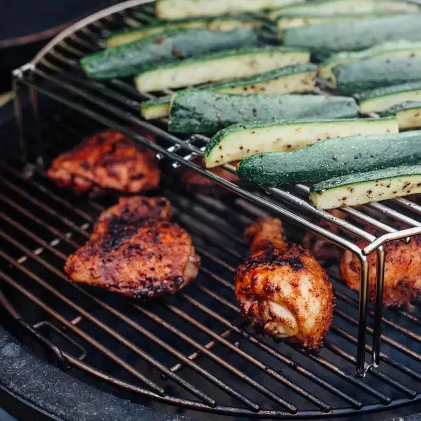 Kamado Joe Stainless Steel Grill Expander for Big Joe Series Grills