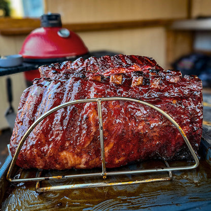 Kamado Joe Stainless Steel Rib Rack for Classic and Big Joe Series Grills