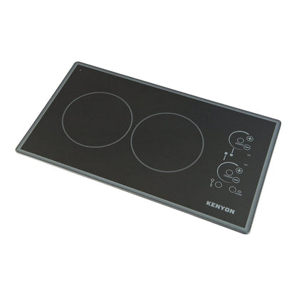 Kenyon 21" 2-Burner Lite-Touch Q Series Cortez Electric Cooktop with Touch Control