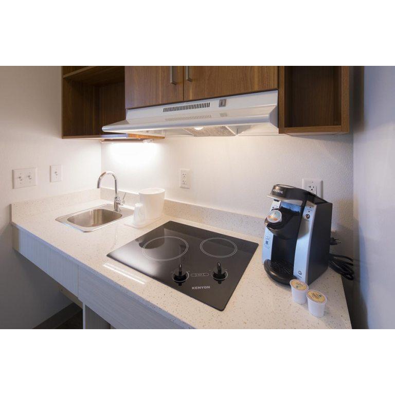 Kenyon Arctic 21" 2-Burner Black 208V XL Electric Cooktop With Knob Control