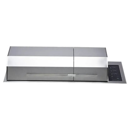 Kenyon Big American 41" 208V 3-Burner Two-Lid Built-In Electric Grill With IntelliKEN Touch Control And Mounting Holes