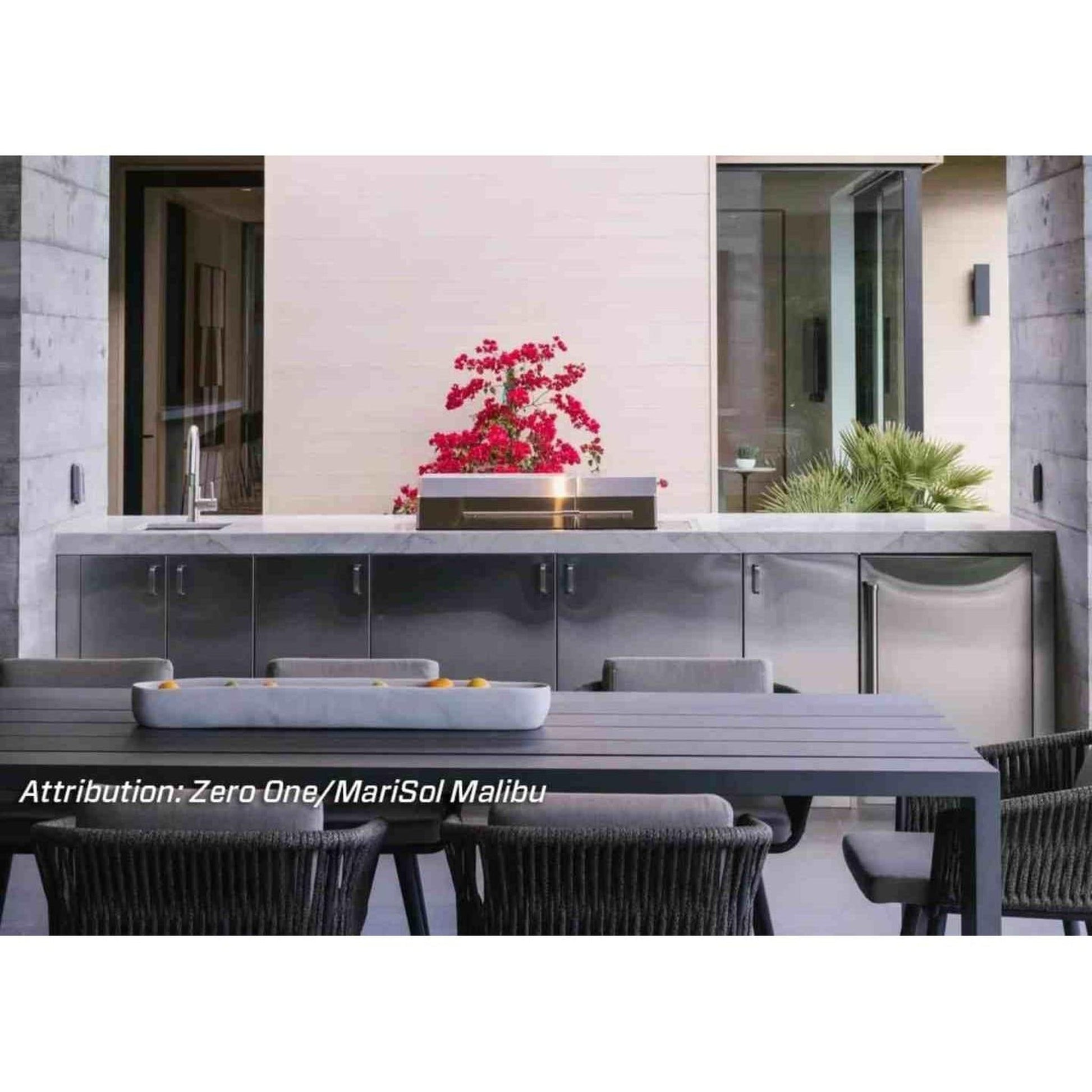 Kenyon Big American 41" 240V 3-Burner Two-Lid Built-In Electric Grill With IntelliKEN Touch Control