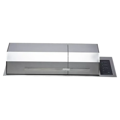 Kenyon Big American 41" 240V 3-Burner Two-Lid Built-In Electric Grill With IntelliKEN Touch Control