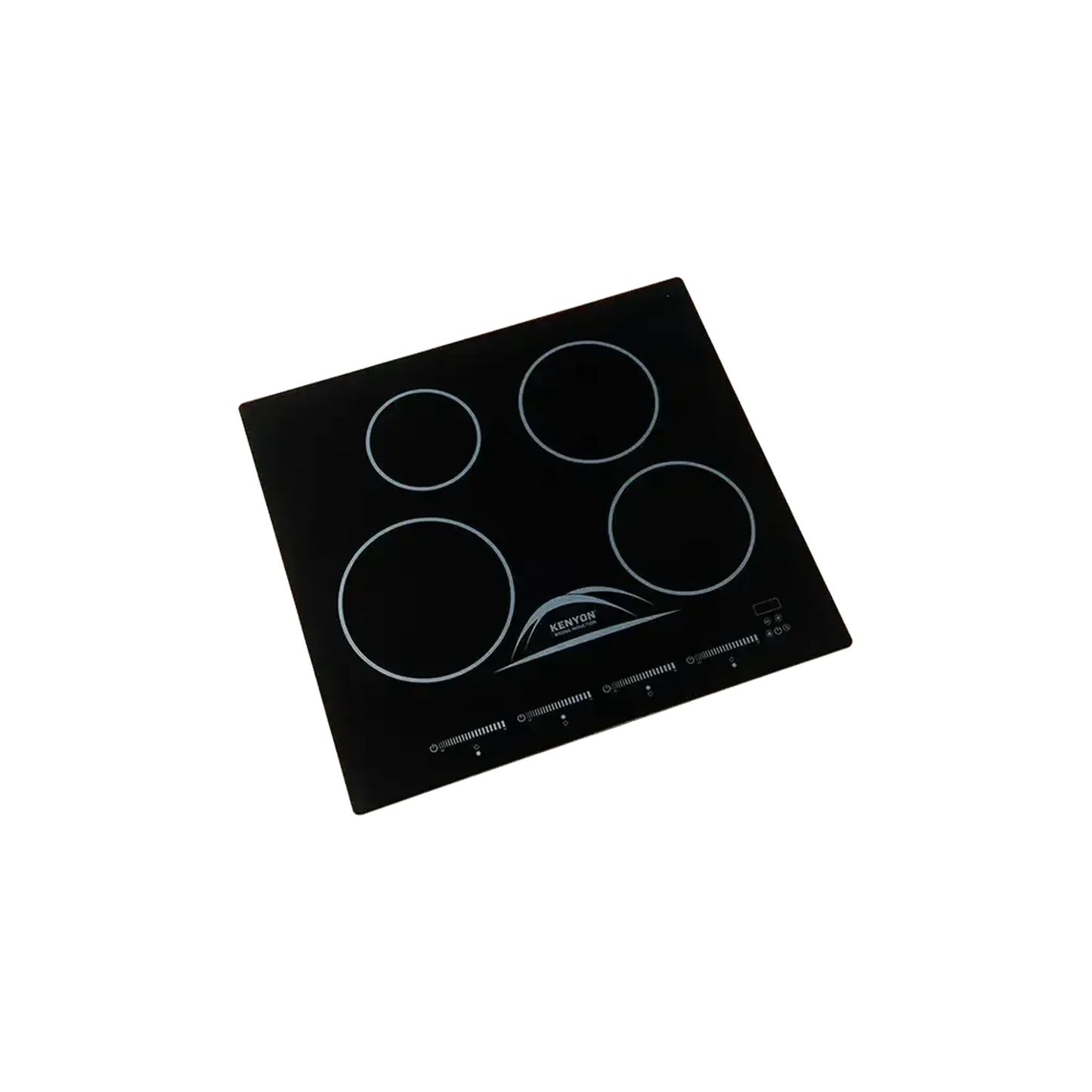 Kenyon Bridge Induction 24" Black 4-Burner 240V Electric Cooktop With SilKEN Mat