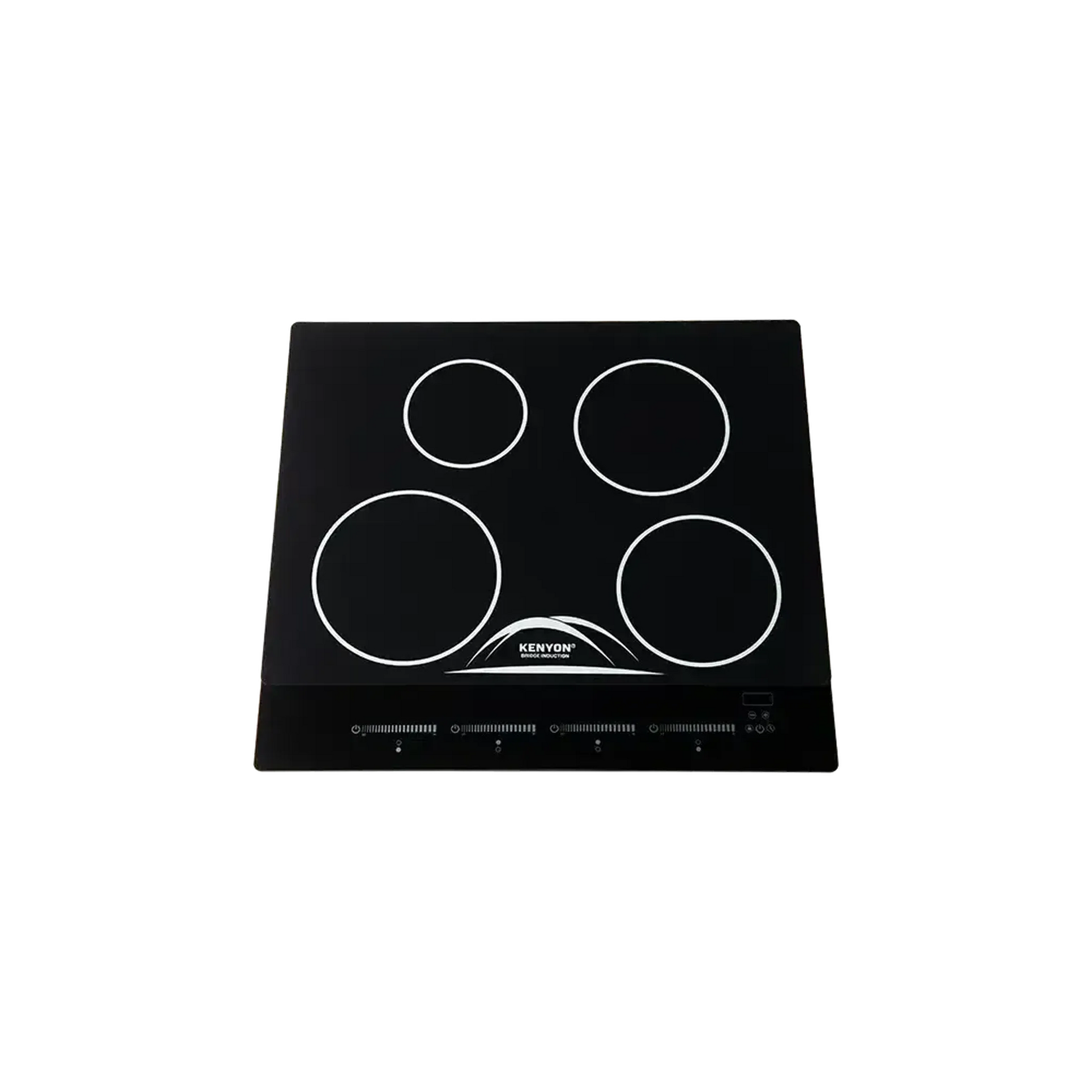 Kenyon Bridge Induction 24" Black 4-Burner 240V Electric Cooktop With SilKEN Mat
