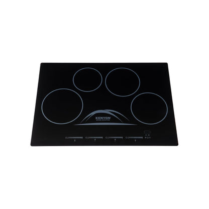 Kenyon Bridge Induction 30" Black 4-Burner 240V Electric Cooktop With SilKEN Mat