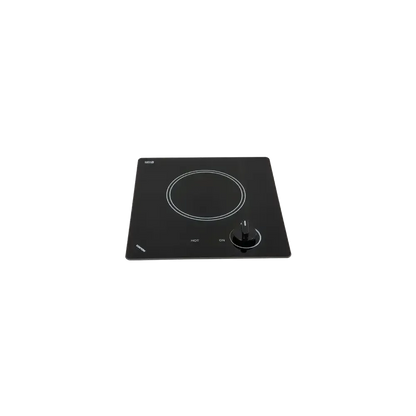 Kenyon Caribbean 12" 1-Burner Black 120V Electric Cooktop With Knob Control