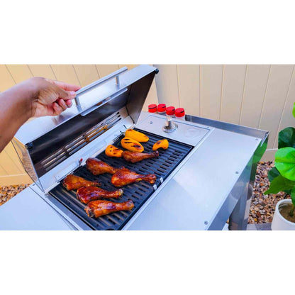 Kenyon City 40" 120V 1-Burner Freestanding Electric Grill