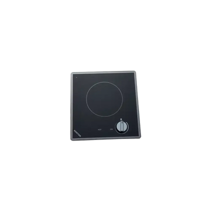 Kenyon Cortez 12" 1-Burner Black 120V Electric Cooktop With Knob Control