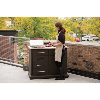 Kenyon Frontier 21" 1-Burner Built-In 240V Touch Control Electric Grill