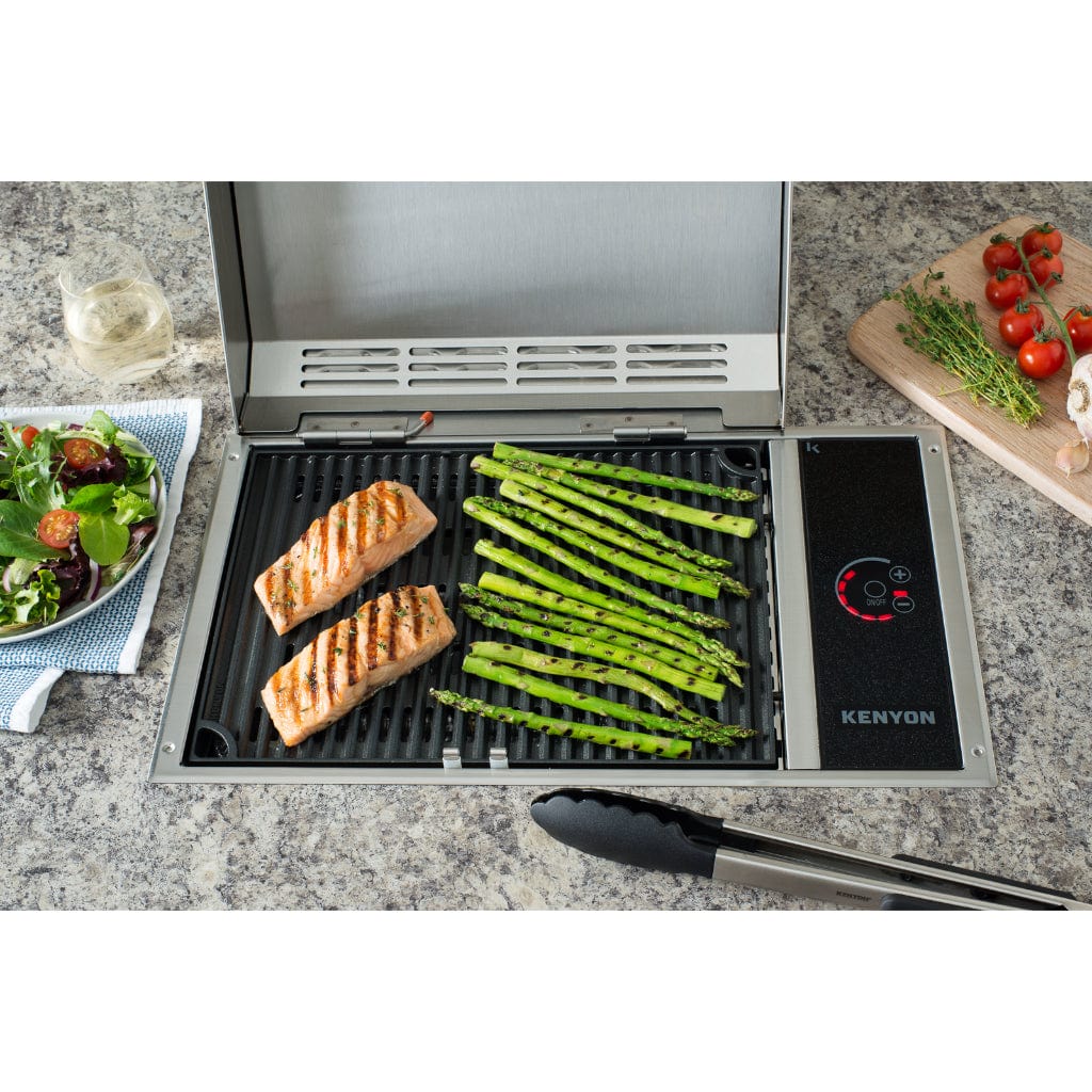 Kenyon Frontier 21" 1-Burner Built-In 240V Touch Control Electric Grill