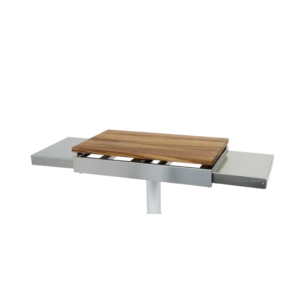 Kenyon Grill Shelf With Teak Cutting Board
