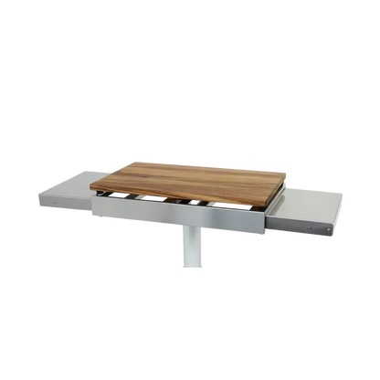 Kenyon Grill Shelf With Teak Cutting Board