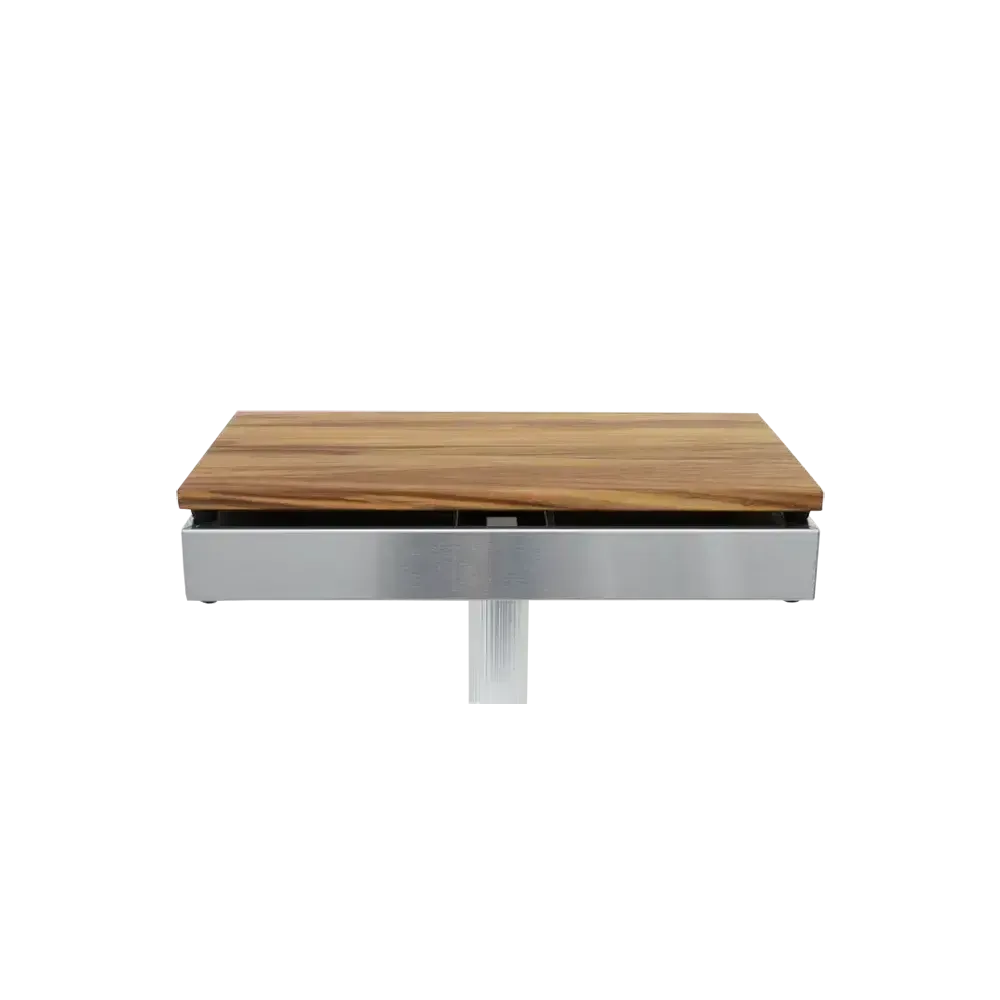 Kenyon Grill Shelf With Teak Cutting Board