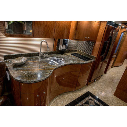 Kenyon Lite-Touch Q 21" 2-Burner Black 240V Small Portrait-Mount Electric Cooktop With Touch Control