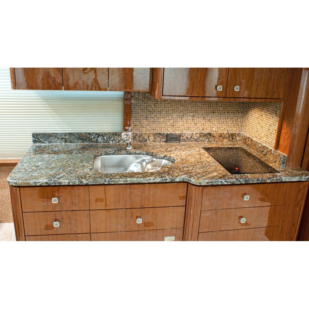 Kenyon Lite-Touch Q 21" 2-Burner Black 240V Small Portrait-Mount Electric Cooktop With Touch Control