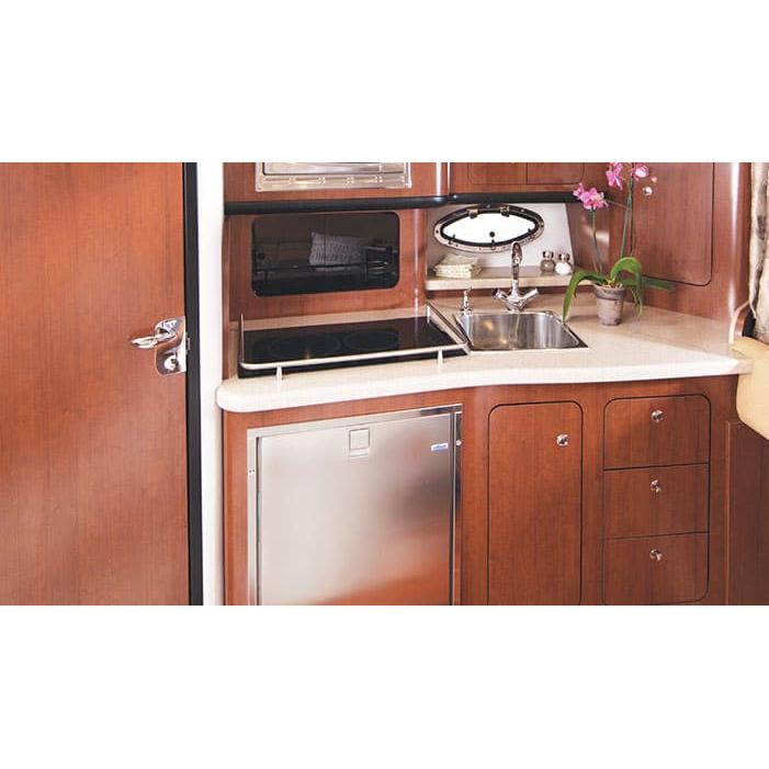 Kenyon Lite-Touch Q 23" 2-Burner Black 120V Large Landscape-Mount Electric Cooktop With Touch Control