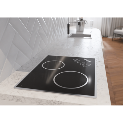 Kenyon Lite-Touch Q Glacier 21" 2-Burner Black 120V XL Electric Cooktop With Touch Control