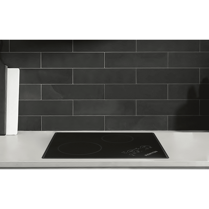 Kenyon Lite-Touch Q Glacier 21" 2-Burner Black 120V XL Electric Cooktop With Touch Control