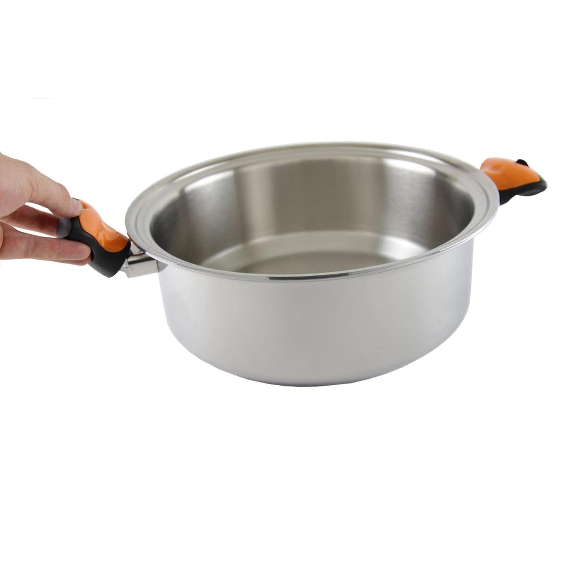 Kenyon StacKEN 6 Quart 12" Stock Pot With Cover and Detachable Handles