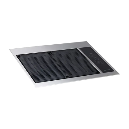 Kenyon Texan 30" 2-Burner Built-In No Lid 208V Electric Grill With Touch Control And Mounting Holes