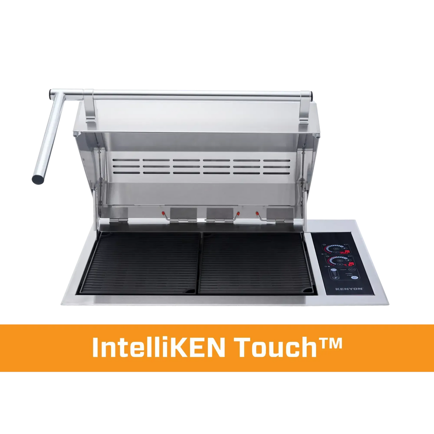 Kenyon Texan 30" 2-Burner Built-In Single-Lid 208V Electric Grill With IntelliKEN Touch Control And ADA Handle