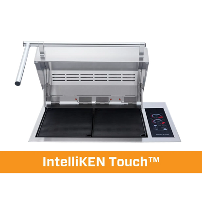 Kenyon Texan 30" 2-Burner Built-In Single-Lid 208V Electric Grill With IntelliKEN Touch Control And ADA Handle
