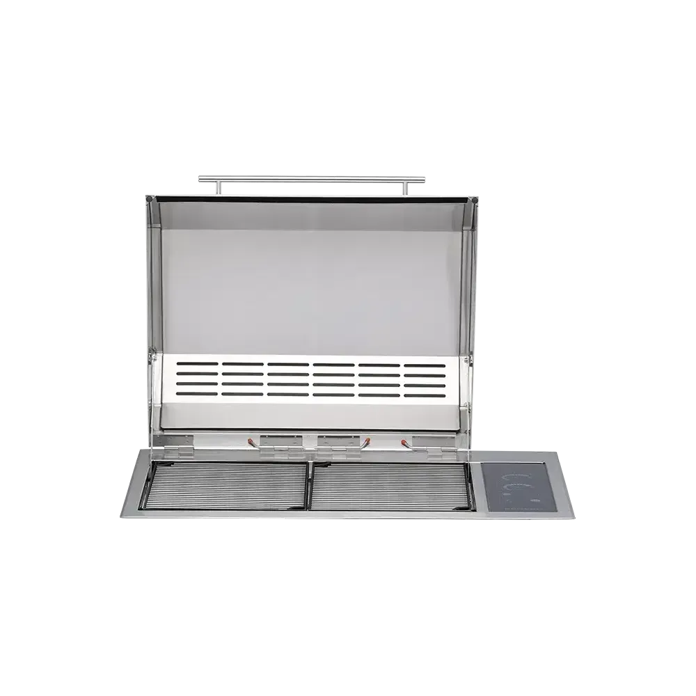 Kenyon Texan 30" 2-Burner Built-In Single-Lid 240V Electric Grill With IntelliKEN Touch Control And Mounting Holes