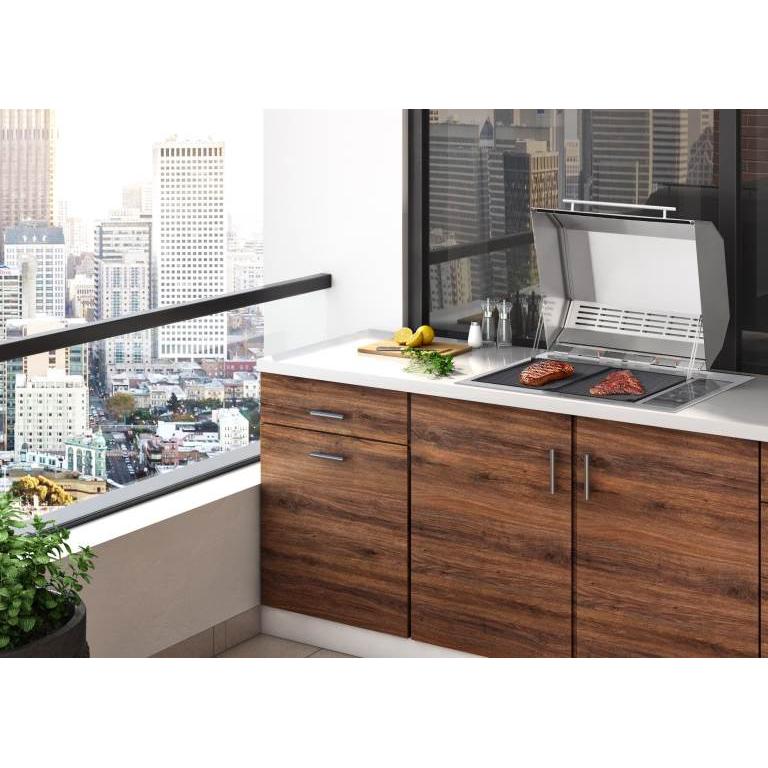 Kenyon Texan 30" 2-Burner Built-In Single-Lid 240V Electric Grill With IntelliKEN Touch Control And Mounting Holes