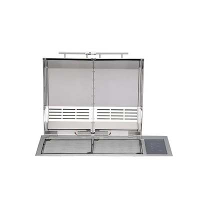 Kenyon Texan 30" 2-Burner Built-In Split-Lid 240V Electric Grill With IntelliKEN Touch Control And Mounting Holes