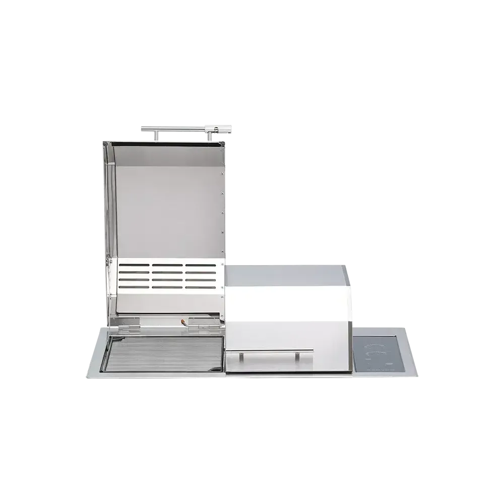 Kenyon Texan 30" 2-Burner Built-In Split-Lid 240V Electric Grill With IntelliKEN Touch Control